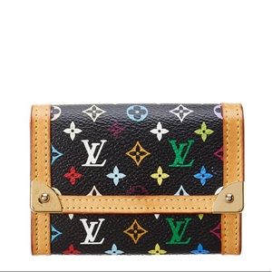 Never used Louis Vuitton Multicolor Coin Purse